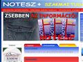 http://www.x-notesz.hu/ ismertető oldala